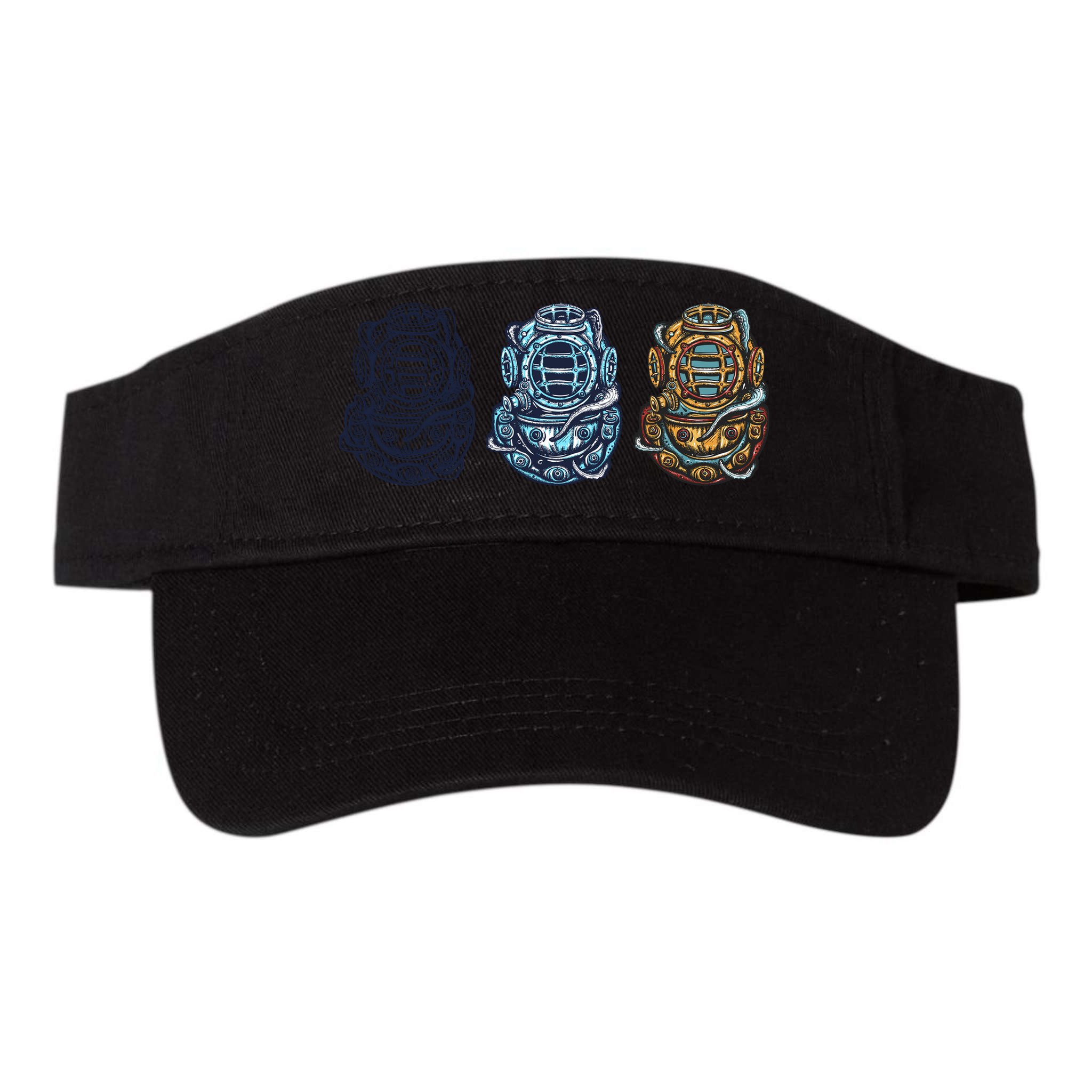 Scuba Diver Vintage Visor