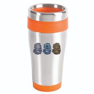 Scuba Diver Vintage 16oz Travel Tumbler