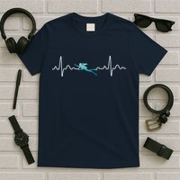 Scuba Diving Heartbeat Pulse T-Shirt