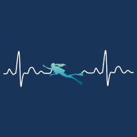 Scuba Diving Heartbeat Pulse Baby Bodysuit