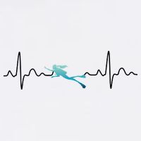 Scuba Diving Heartbeat Pulse Garment-Dyed Sweatshirt