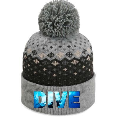 Scuba Diving Ocean The Baniff Cuffed Pom Beanie