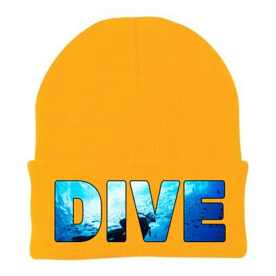 Scuba Diving Ocean Knit Cap Winter Beanie