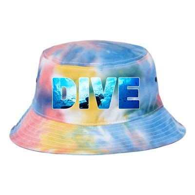 Scuba Diving Ocean Tie Dye Newport Bucket Hat