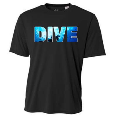 Scuba Diving Ocean Cooling Performance Crew T-Shirt