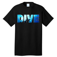 Scuba Diving Ocean Tall T-Shirt