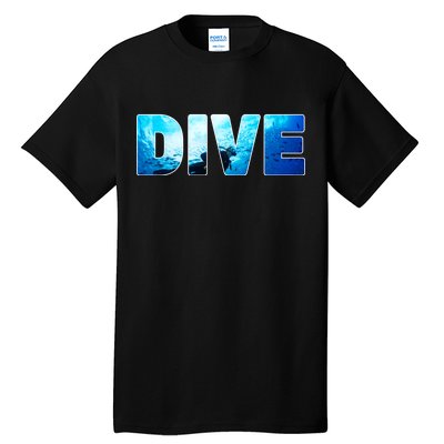 Scuba Diving Ocean Tall T-Shirt