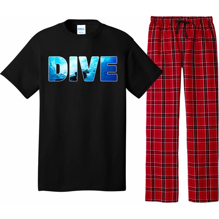 Scuba Diving Ocean Pajama Set