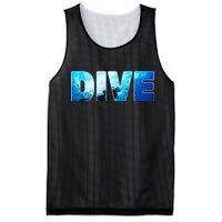 Scuba Diving Ocean Mesh Reversible Basketball Jersey Tank