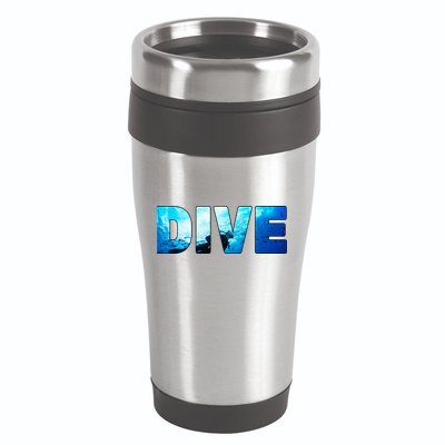 Scuba Diving Ocean 16oz Travel Tumbler
