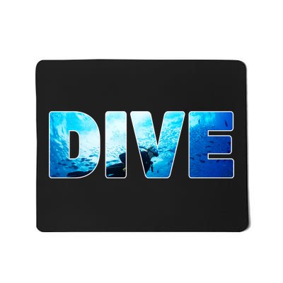 Scuba Diving Ocean Mousepad