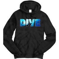 Scuba Diving Ocean Tie Dye Hoodie