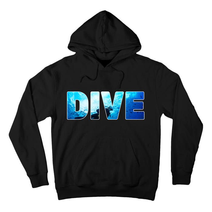 Scuba Diving Ocean Tall Hoodie