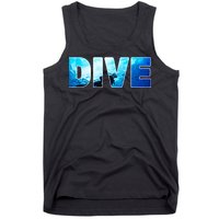 Scuba Diving Ocean Tank Top