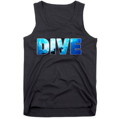 Scuba Diving Ocean Tank Top