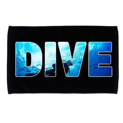 Scuba Diving Ocean Microfiber Hand Towel