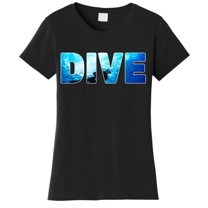 Scuba Diving Ocean Women's T-Shirt