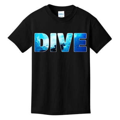 Scuba Diving Ocean Kids T-Shirt