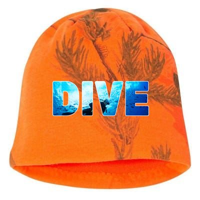 Scuba Diving Ocean Kati - Camo Knit Beanie