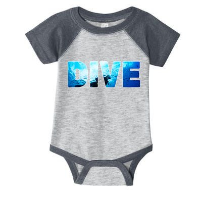 Scuba Diving Ocean Infant Baby Jersey Bodysuit