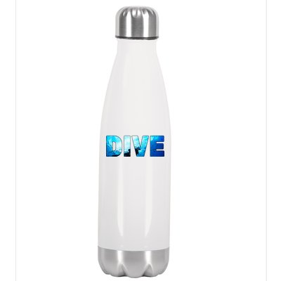 Scuba Diving Ocean Stainless Steel Insulated Water Bottle