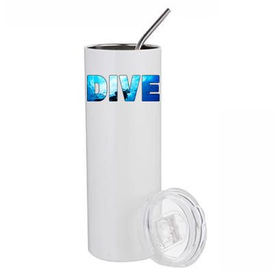 Scuba Diving Ocean Stainless Steel Tumbler