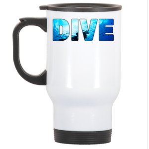 Scuba Diving Ocean Stainless Steel Travel Mug