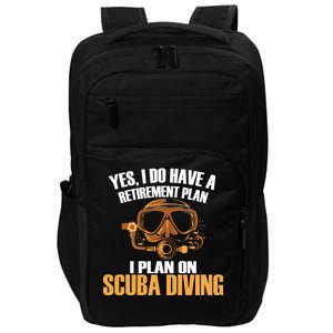 Scuba Diving Retirement Plan Impact Tech Backpack