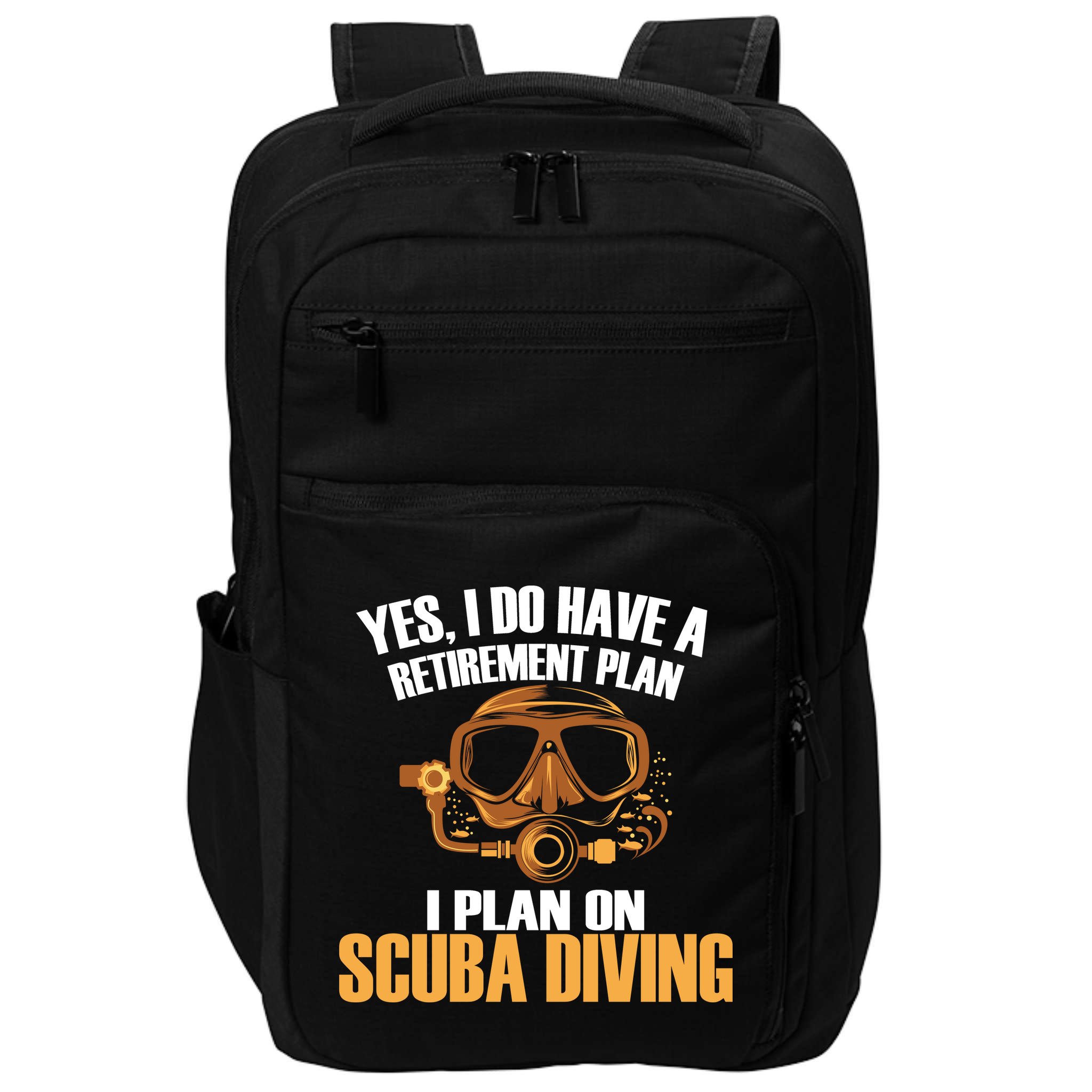 Scuba Diving Retirement Plan Impact Tech Backpack