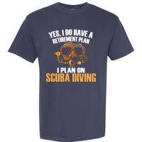 Scuba Diving Retirement Plan Garment-Dyed Heavyweight T-Shirt