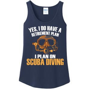 Scuba Diving Retirement Plan Ladies Essential Tank