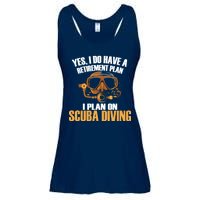 Scuba Diving Retirement Plan Ladies Essential Flowy Tank