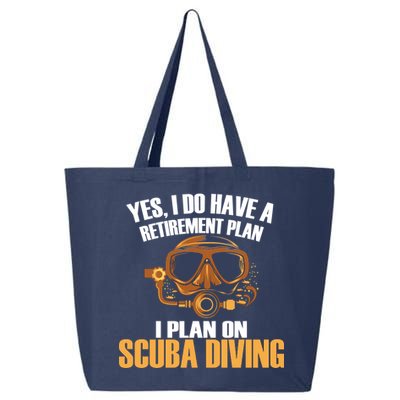 Scuba Diving Retirement Plan 25L Jumbo Tote