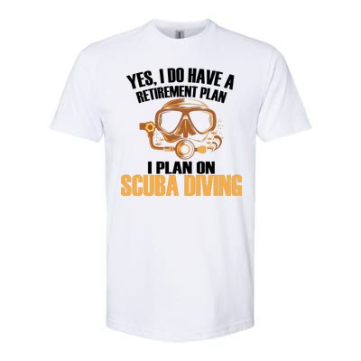 Scuba Diving Retirement Plan Softstyle CVC T-Shirt