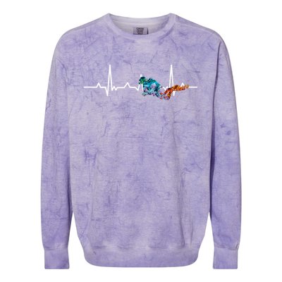 Scuba Pulse Colorblast Crewneck Sweatshirt