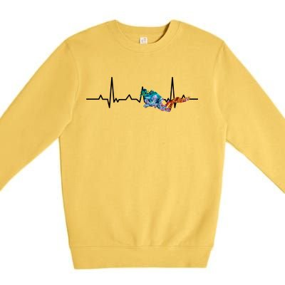 Scuba Pulse Premium Crewneck Sweatshirt