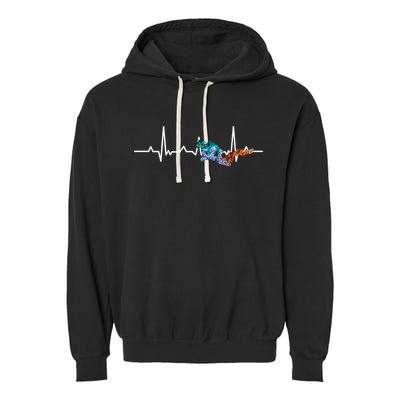 Scuba Pulse Garment-Dyed Fleece Hoodie