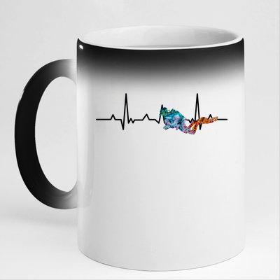 Scuba Pulse 11oz Black Color Changing Mug