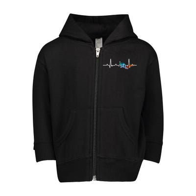 Scuba Pulse Toddler Zip Fleece Hoodie