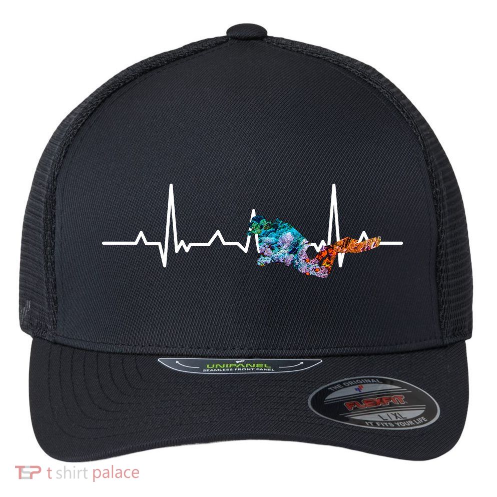 Scuba Pulse Flexfit Unipanel Trucker Cap