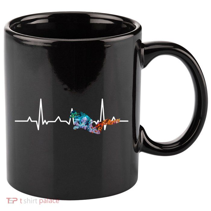 Scuba Pulse 11oz C Handle Ceramic Mug