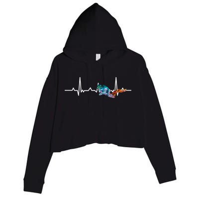 Scuba Pulse Crop Fleece Hoodie