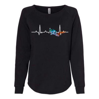 Scuba Pulse Womens California Wash Sweatshirt