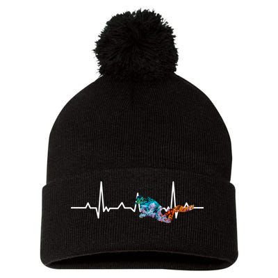 Scuba Pulse Pom Pom 12in Knit Beanie