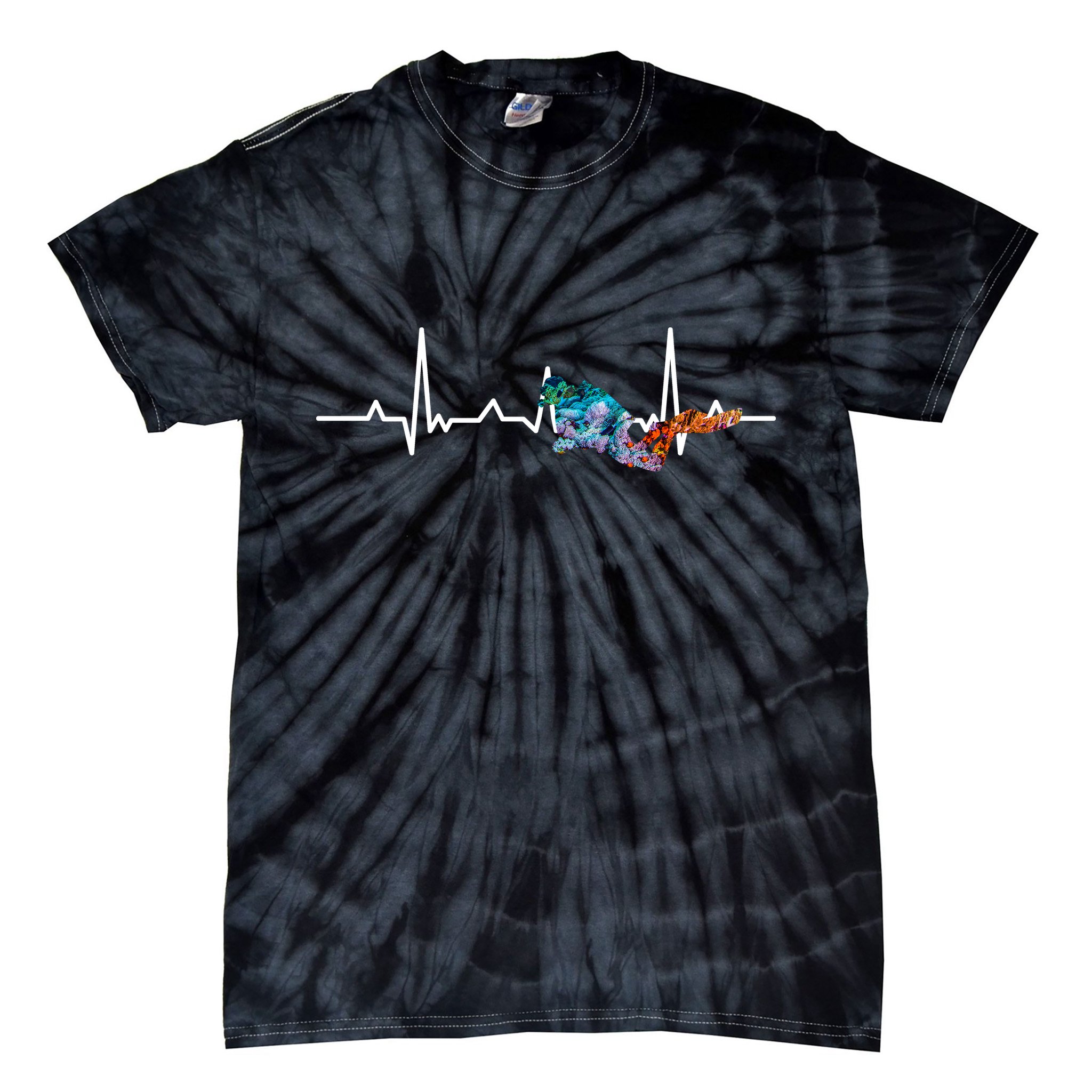 Scuba Pulse Tie-Dye T-Shirt