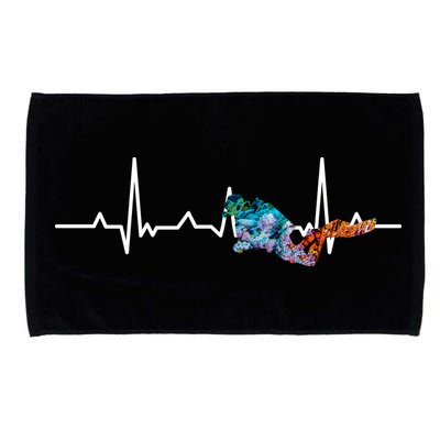 Scuba Pulse Microfiber Hand Towel