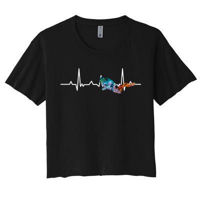 Scuba Pulse Women's Crop Top Tee