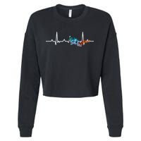 Scuba Pulse Cropped Pullover Crew