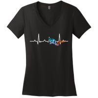 Scuba Pulse Women's V-Neck T-Shirt