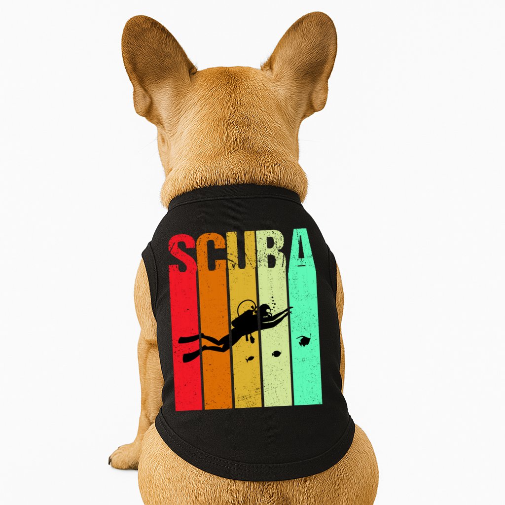 Scuba Retro Doggie Tank